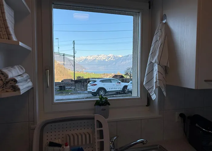 With And Mountain View * Spiez